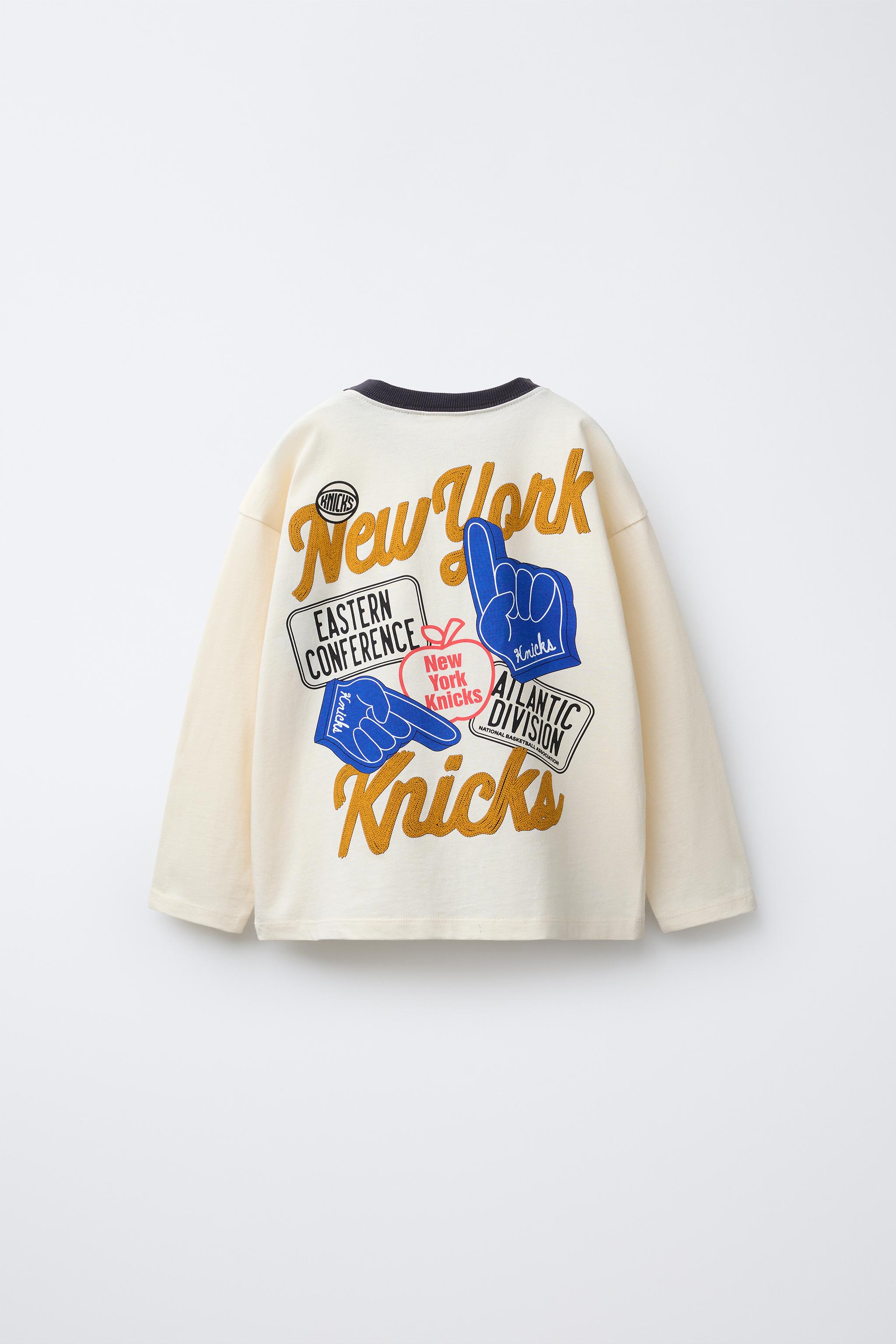 T-SHIRT EN RELIEF KNICKS NBA